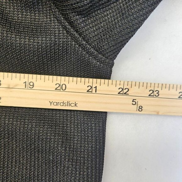 NEW Charles River Fleece‎ Lined Heritage Rib Knit Jacket Zip Logo Black Mens M - Picture 10 of 11